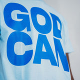 God Can Tee-Blue