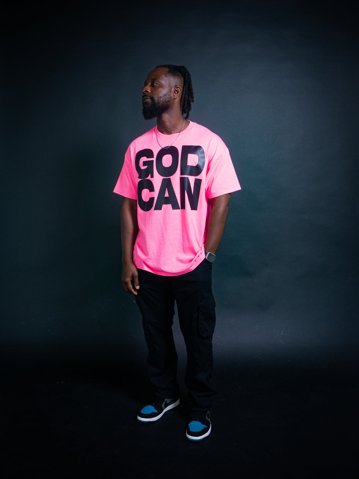 God Can Tee - Pink