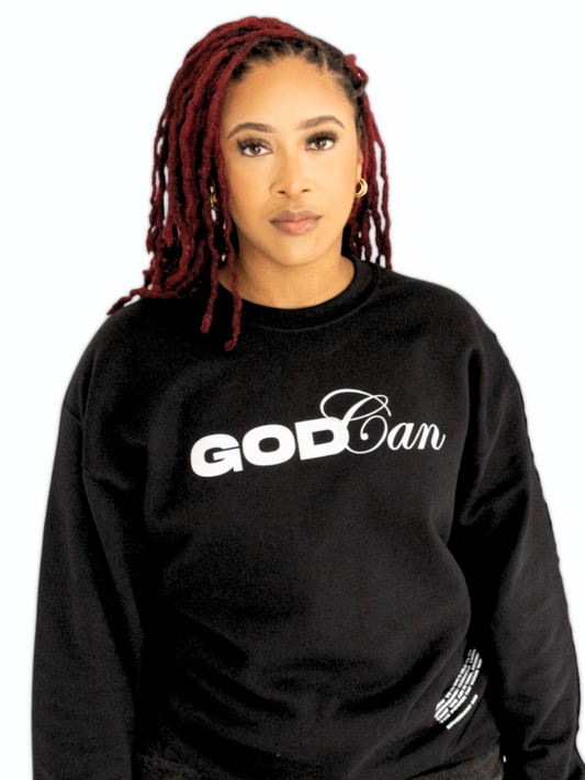 GOD CAN Signature Crewneck Sweatshirt